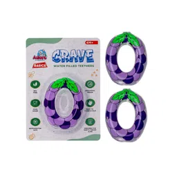 Adore Kids Pack Of 2 Grapes Design Crave Water Filled Teethers-image-49