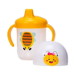 Adore SPINHX Duck Bill/ Hard Spout Sipper with Twin Handle & Hygiene Cap- 250ml- Yellow-picture-11