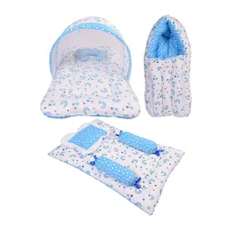 ADORE STUFF Infants Set Of 5 Printed Pure Cotton Baby Bed Sets-picture-30