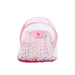 ADORE STUFF Kids Printed Pure Cotton Foldable Flat Baby Bed-image-38