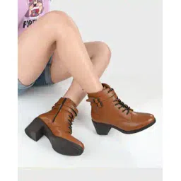 adorly Lace-Up Ankle-Length Boots-picture-28