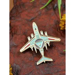 ADORN Aircraft-Shaped Enamel Lapel Metal Brooch-picture-29