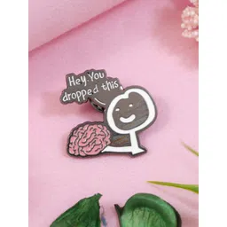 ADORN Black Plated Metal Brooch-picture-17