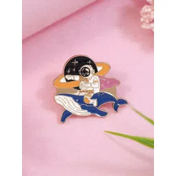 ADORN Gold-Toned Plated Metal Brooch-picture-16