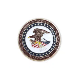 ADORN Multicoloured Plated Metal Brooch image 2