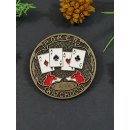 ADORN Unisex Poker Watchdog Brooch-picture-20