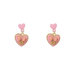 Adornity Women Pink Earrings-picture-36