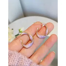 Adornity Women Purple Earrings-picture-38