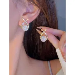 Adornity Women Silver Earrings-picture-26