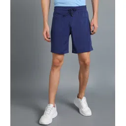 adrenex Solid Men Blue Sports Shorts-picture-19