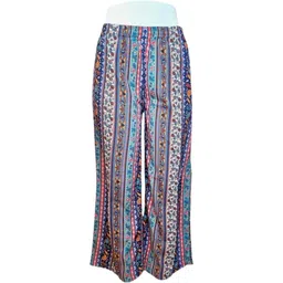 adrijafashion Women Relaxed Multicolor Cotton Blend Trousers-picture-25