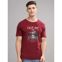 ADRO Men Printed Applique T-shirt-picture-31