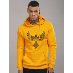 ADRO Men Printed Hooded Sweatshirt-picture-11