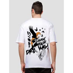 ADRO Men Printed Raw Edge T-shirt-picture-40