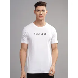 ADRO Men Typography Printed Applique T-shirt-picture-11