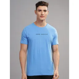 ADRO Men Typography Printed Applique T-shirt-picture-37