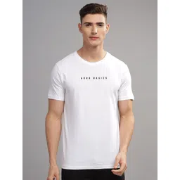ADRO Men Typography Printed Raw Edge T-shirt-picture-22