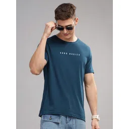 ADRO Men Typography Printed T-shirt image 2