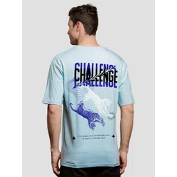 ADRO Men Typography Printed V-Neck Extended Sleeves Pockets T-shirt-picture-24