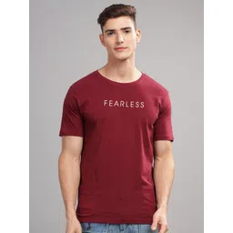 ADRO Men Typography Raw Edge T-shirt-picture-20