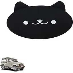 Adroitz Kandid Black Neck Rest Car Cushion Compatible with All Cars (Pack of 1)-picture-17