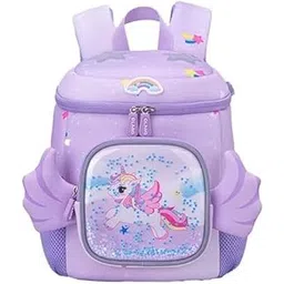 adson Cute 3D Unicorn Wings Shoulder Bags for Kids, Cartoon Bags for Kids - School Bags for Preschooler, Small Bags for School, Picnic Travelling for 3 to 10 Years old Kids, Boys, Girls(MultiColour)-picture-35