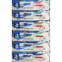 Adult Stim Unique Manual Toothbrush Soft (Pack Of 12),Multicolour-picture-11
