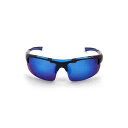 Adventra Sports Men Blue Lens & Black Sports Sunglasses with-picture-12