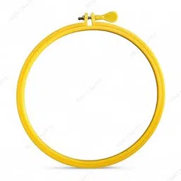 ADW CRAFT'S Plastic Embroidery Hoops - 6 Sizes (8 Inch - Pack of 1) in Assorted Colors for Beginners & Professionals-picture-10