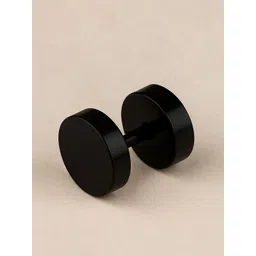 Adwitiya Collection Men Dumbbell Shaped Studs-picture-32