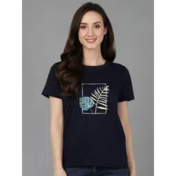 Adyavastram Printed Round Neck Cotton T-shirt-picture-38