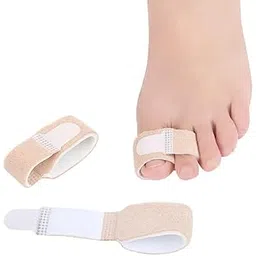 Aegon Hammer Toe Straightener | Toe Separator for Crooked Toes | Broken Toe Wrap Separator | Toe Corrector Cushion Bandage | Hammer Toe Splint Protector | Overlapping Toe Support (2 Pcs)-picture-21