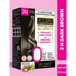 Aequo Organic Permanent Hair Color with Organic Ingredients 175 ml - Dark Brown 3N-picture-32