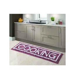 AEROHAVEN Purple & White Quirky Anti Slip Kitchen Runner-picture-49