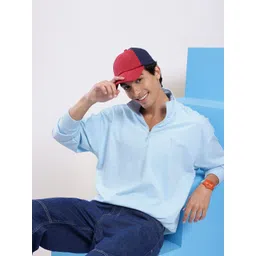 Aeropostale Brand Logo Embroidered Drop Shoulder Sleeves Sweatshirt-picture-28