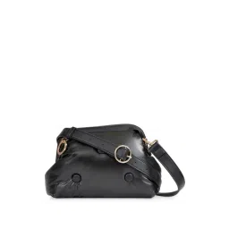 Aeropostale Christina Black PU Solid Sling Handbag-picture-32