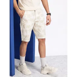 Aeropostale Men Floral Printed Pure Cotton Casual Shorts-picture-18