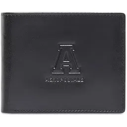 aeropostale Men Leather Slimfold Wallet - Black, (Indio) No. of Card Slot : 8-picture-13