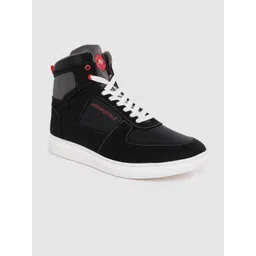 Aeropostale Men Perforated Detailing Mid-Top Sneakers-picture-18