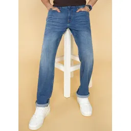 aeropostale Men Regular Mid Rise Blue Jeans-picture-10