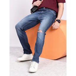 Aeropostale Men Relaxed Fit Slash Knee Light Fade Stretchable Jeans-picture-37