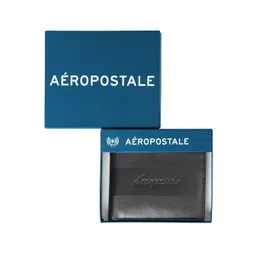 Aeropostale Men Textured Leather Two Fold Wallet-picture-26