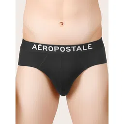 Aeropostale Mid Rise Basic Briefs BLBF01-BLK-picture-13