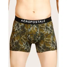 Aeropostale Printed Mid-Rise Short Trunk LJATRK01-OLST-picture-12