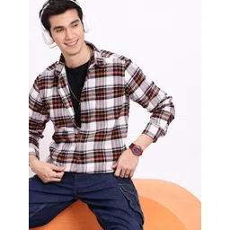 Aeropostale Pure Cotton Checked Casual Shirt-picture-15