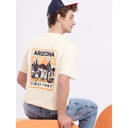 Aeropostale Pure Cotton Relaxed Fit Graphic Printed T-shirt-picture-11