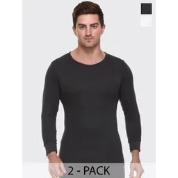 Aerowarm Pack Of 2 Ribbed Thermal Tops-picture-38