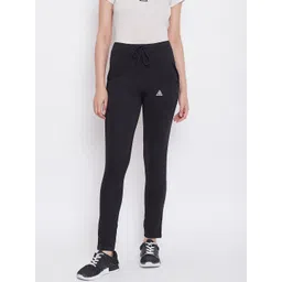 Aesthetic Bodies Women Black Solid Track Pants-picture-24