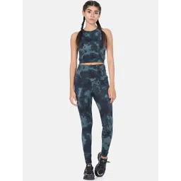 Aesthetic Bodies Women Black Tie & Dye Co-Ords-picture-35