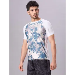 AESTHETIC NATION Men Camouflage Printed Dri-FIT T-shirt-picture-29